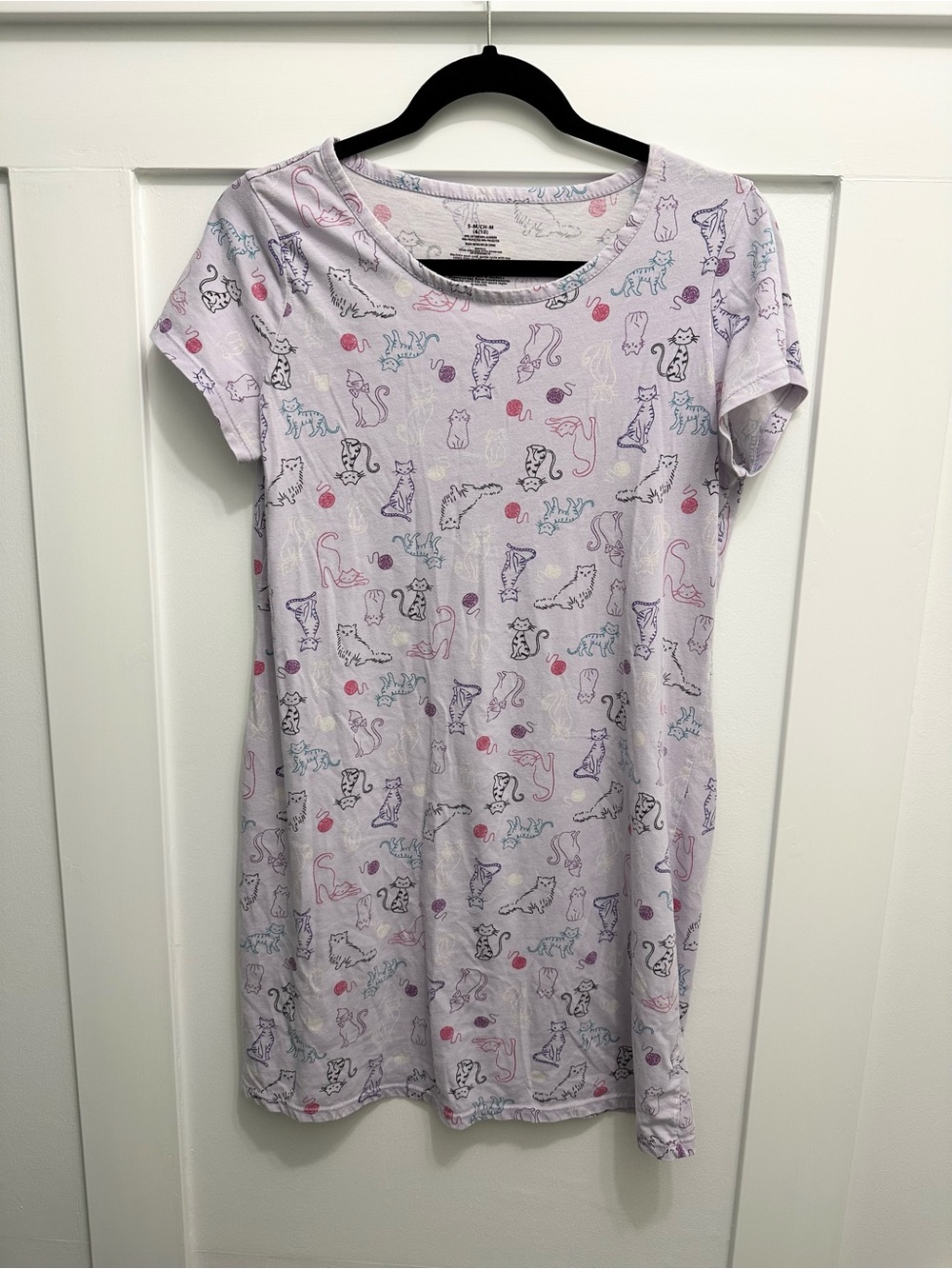 Purple Cat Nightgown